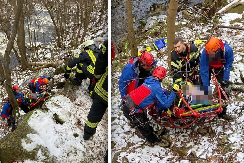 Wander-Unfall im Harz: Mann rutscht aus und stürzt in die Tiefe!