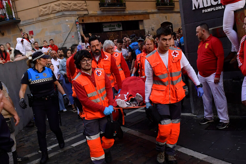 Das "Sanfermines"-Stadtfest lockt viele Touristen an, zieht allerdings immer wieder auch verletzte Personen nach sich.