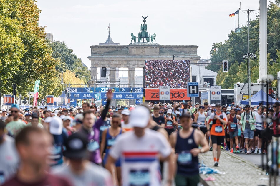 Rund 55.000 Läufer gingen beim diesjährigen Berlin Marathon an den Start.