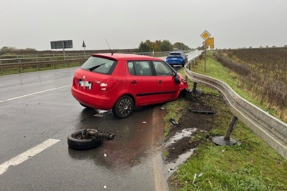 Beide Autos waren nach dem Crash nicht mehr fahrbereit.