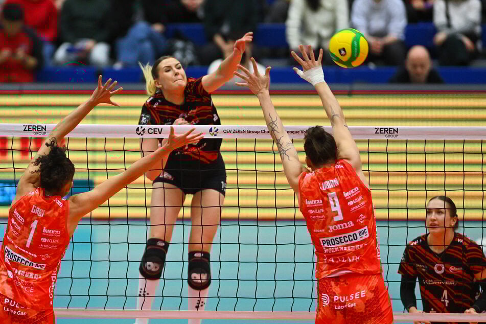 Anfang Dezember gab es für Marta Levinska (24, M.) &amp; Co. gegen Conegliano nur wenig Durchkommen. Am Mittwoch wartet in Ankara ein Gegner von ähnlichem Kaliber auf die DSC-Mädels.