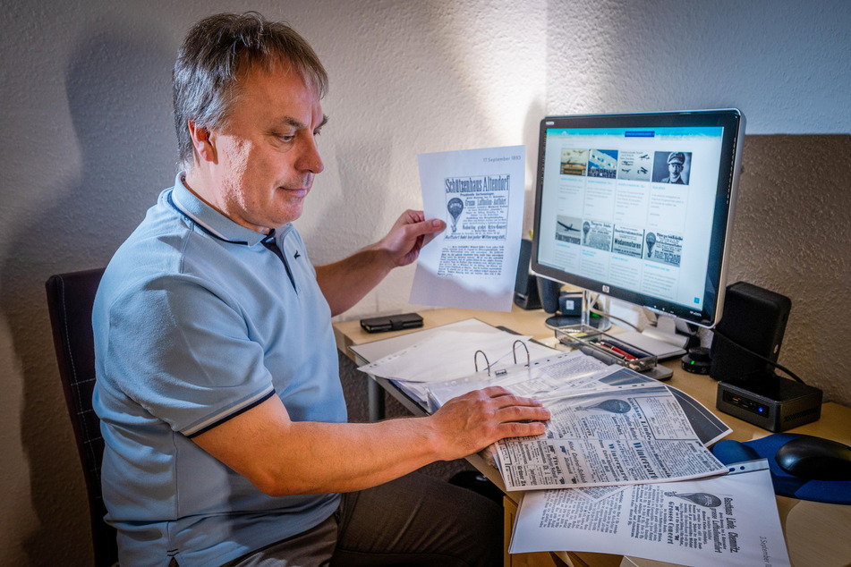 Die Ergebnisse seiner Recherchen fasst Andreas Hütter (54) auf seiner Homepage zusammen.