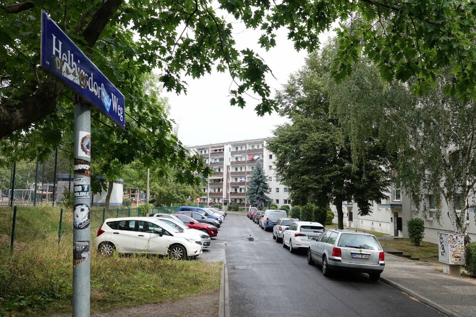 Der Polizeieinsatz ereignete sich am Helbigsdorfer Weg.