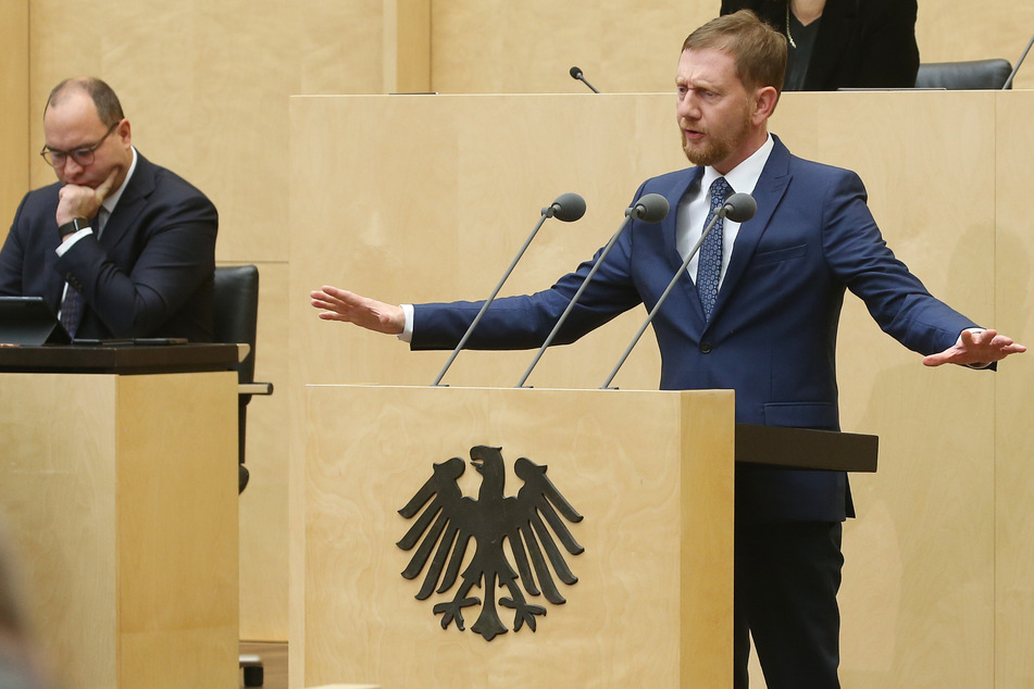 Sachsen-MP Michael Kretschmer (47, CDU) will ebenfalls die Bürgergeld-Reform im Bundesrat blockieren.