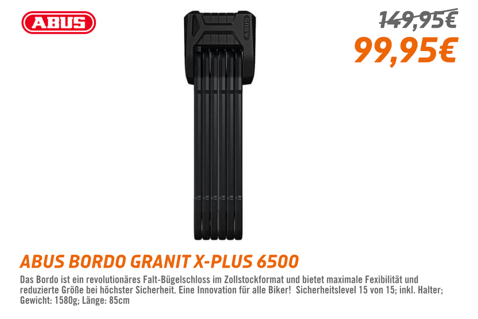 ABUS BORDO GRANIT X-PLUS 6500