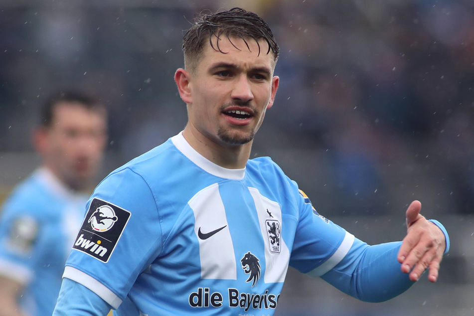 Julian Guttau (24) vom TSV 1860 München hadert derzeit.