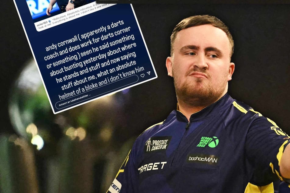 "Idiota total": El campeón mundial de dardos Luke Littler se desquita con el entrenador.