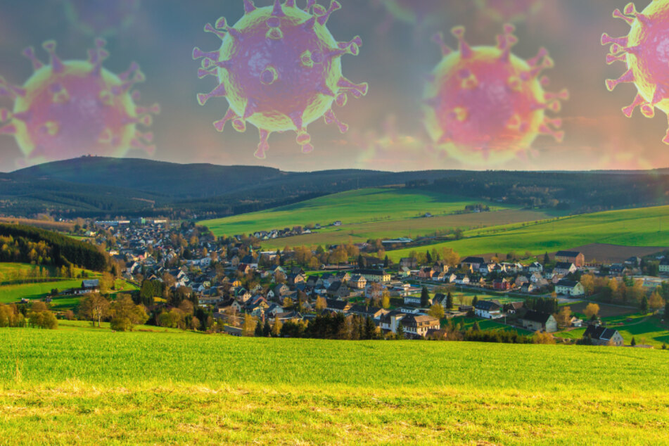 Neudorf im Sehmatal: Hier entwickelt sich gerade ein Corona-Hotspot. Aus diesem Grund wurden Groß- und Sportveranstaltungen mit über 1000 Besuchern wieder