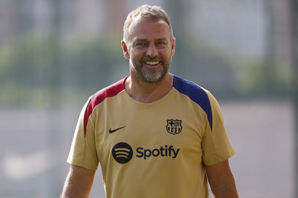 Hansi Flick (59) ist seit Juli 2024 Cheftrainer des FC Barcelona.