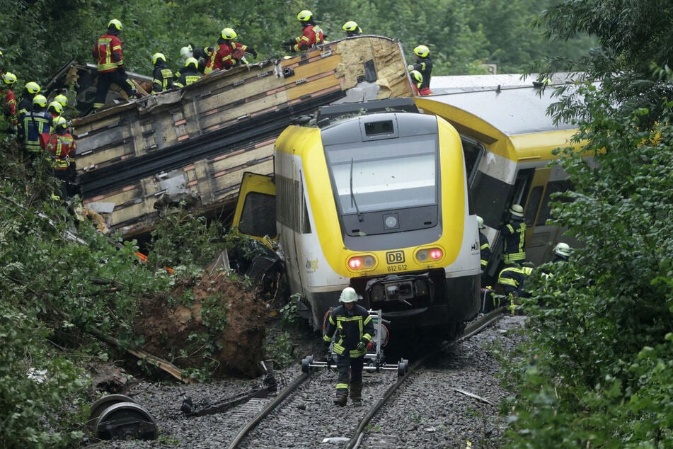 Der Regionalzug der Linie RE 55 war auf dem Weg von Sigmaringen nach Ulm unterwegs.