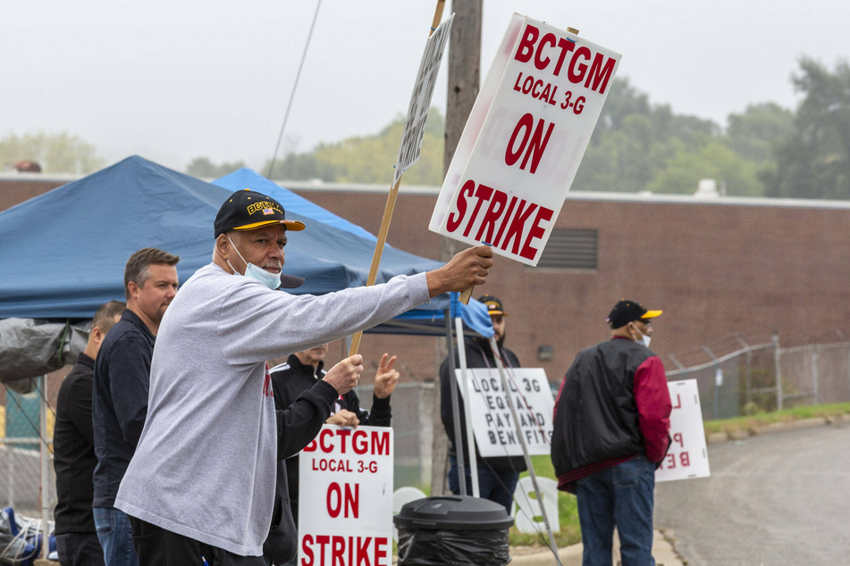 Workers at the Kellogg's plant in Battle Creek, Michigan, are on strike for better wages, benefits, and working conditions.