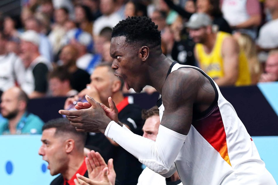 El capitán Dennis Schröder (31) volvió a ofrecer un juego sólido, sobre todo en defensa.