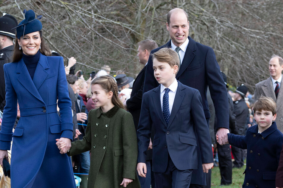 Kate Middleton (l.) was last seen publicly on Christmas Day.