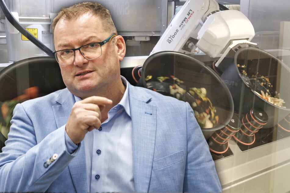 Leipzig: In diesem sächsischen Restaurant kocht nur der Roboter: "Da ist natürlich auch Show dabei"