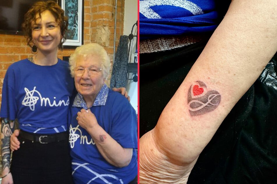 98-year-old grandma gets first-ever tattoo in touching tribute