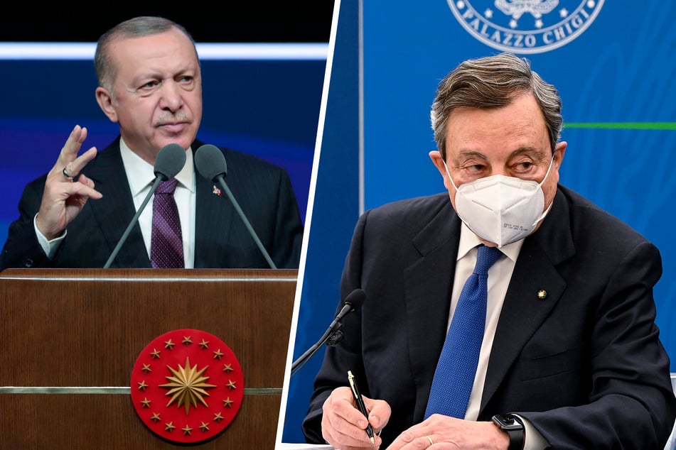 Nach "SofaGate": Italiens Premier Draghi bezeichnet Erdogan als "Diktator"