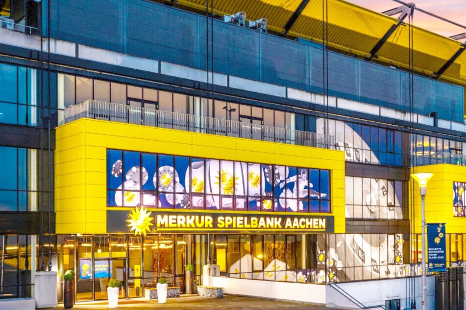 Die Merkur Spielbank Aachen ist Deutschlands einzige Spielbank in einem Fußballstadion.