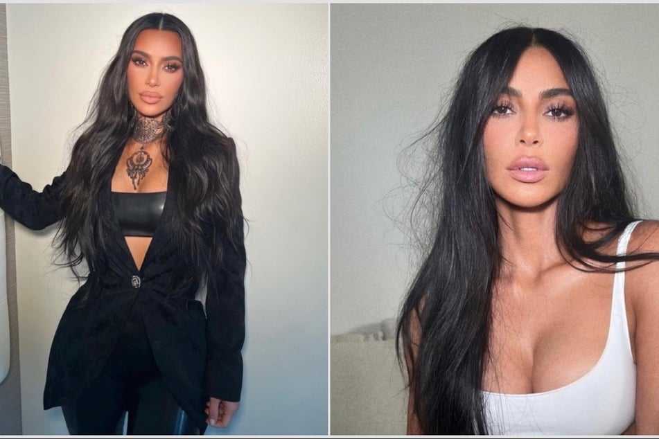 Kim Kardashian awkwardly struggles in skintight Dolce & Gabbana dress!