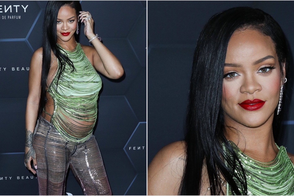 Rihanna rocks trendy street style while waiting for baby