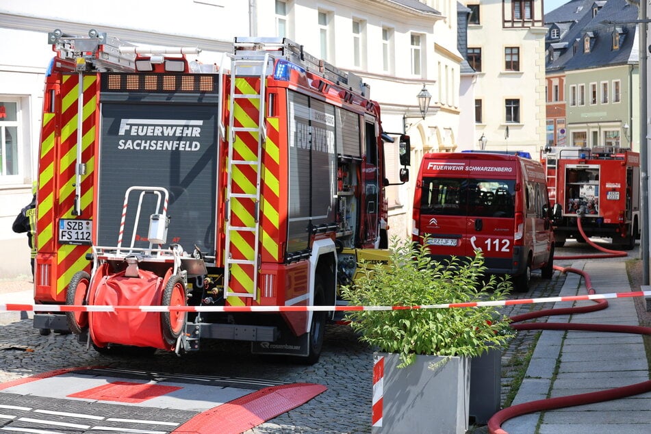 Zahlreiche Einsatzkräfte waren vor Ort.