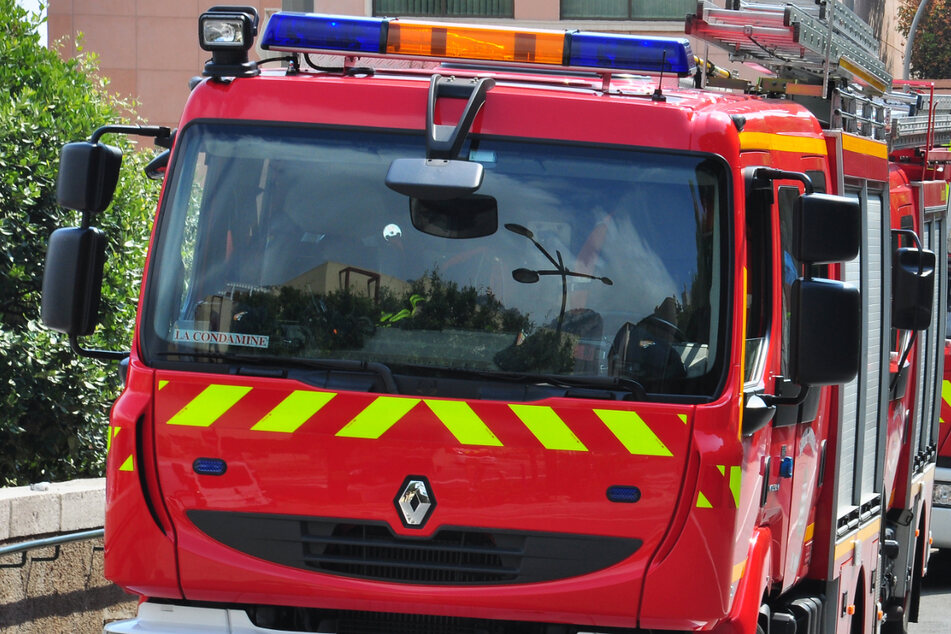 Das Feuer in Frankreich wurde mit Absicht gelegt.