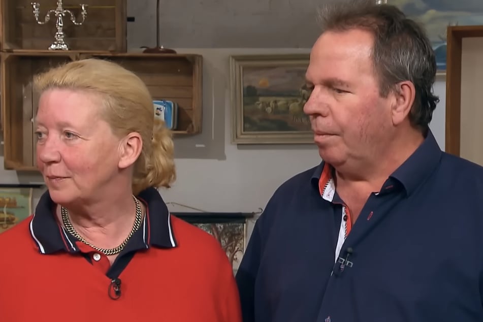 Irene und Titus aus Wietmarschen wollen bei "Bares für Rares" ein Bild verkaufen, welches sie von einer Tante geerbt bekommen haben.