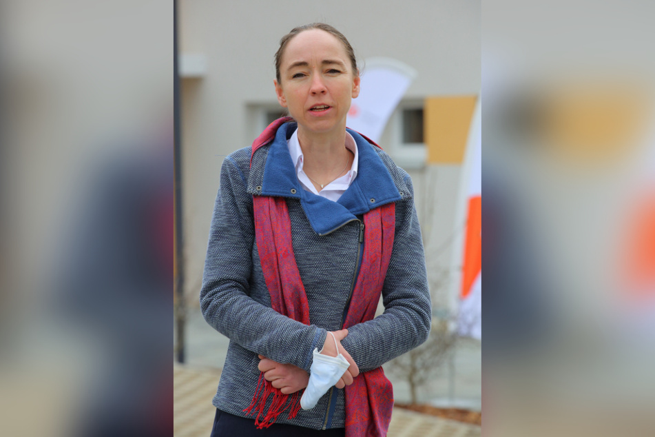 Sozialbürgermeisterin Kristin Kaufmann (45, Linke).
