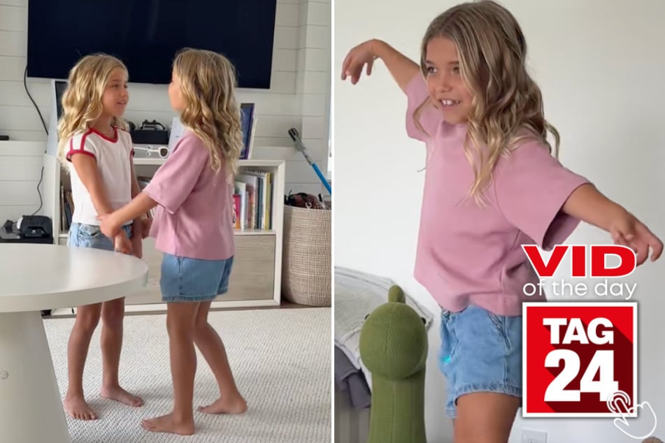 These sisters just turned their living room into a Tangled stage - and mom got the best front-row seat ever!