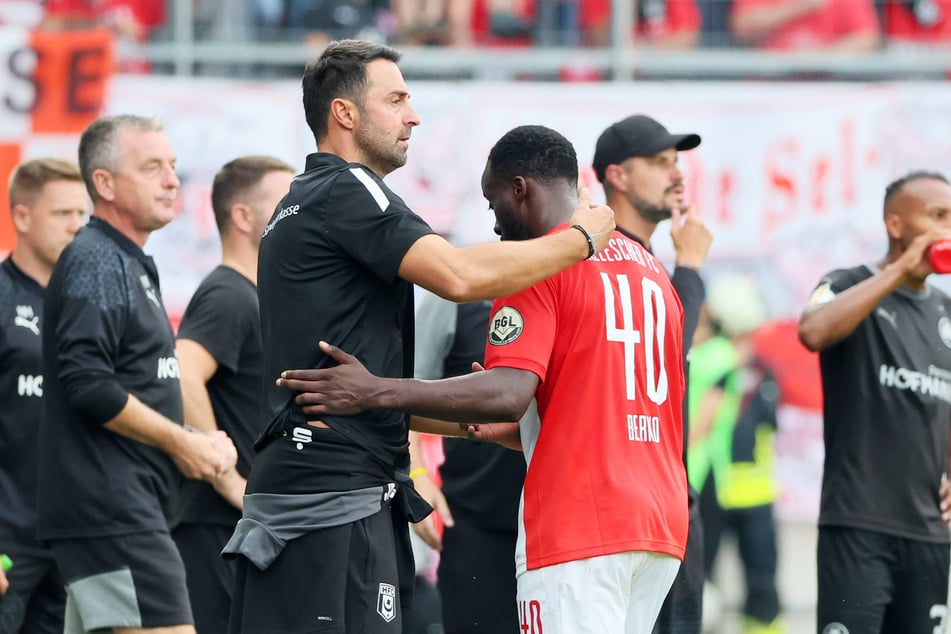 Mit dem Halleschen FC stieg Berko vor zwei Jahren aus der 3. Liga ab.