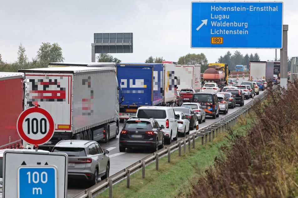 Die A4 in Richtung Erfurt musste gesperrt werden.