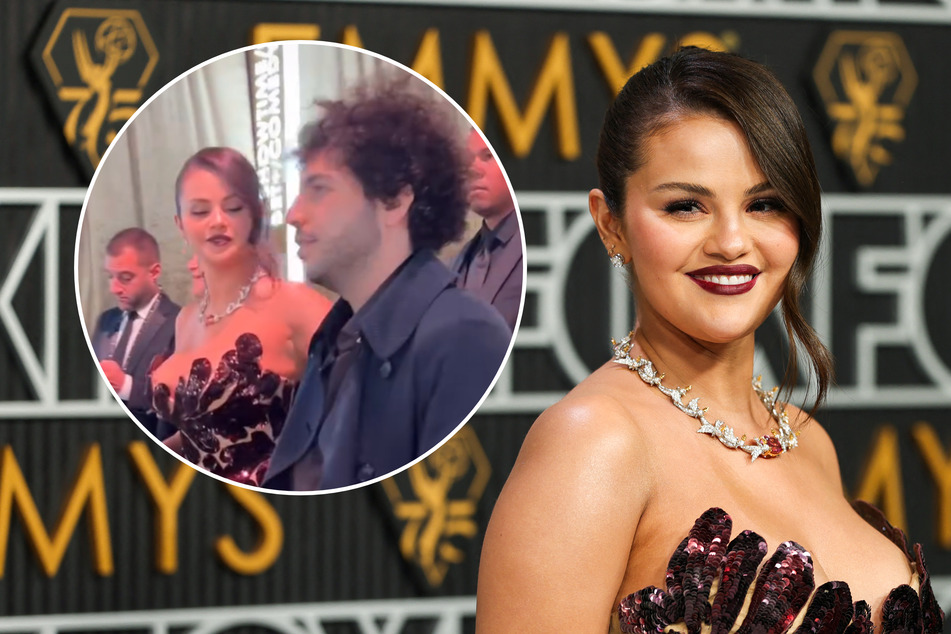 Selena Gomez enjoys date night with Benny Blanco at 2023 Emmy Awards