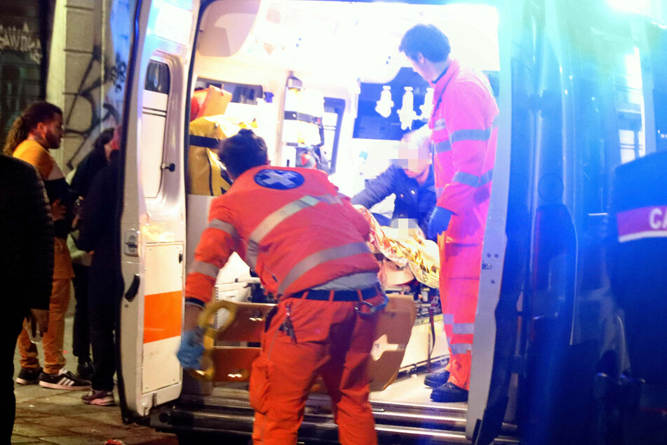 Ein PSG-Fan wurde mit Stichverletzungen ins Krankenhaus eingeliefert.