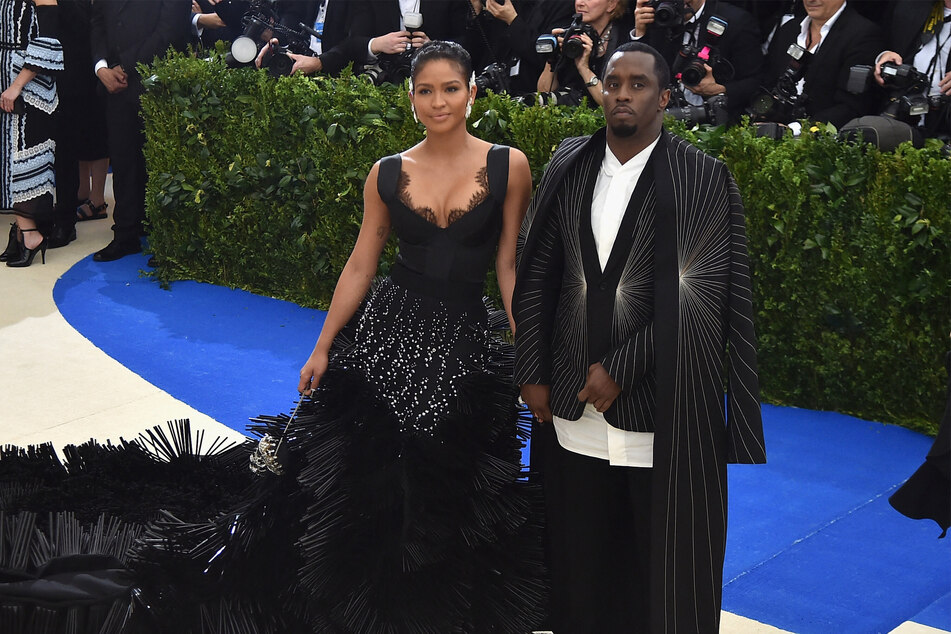 Cassie (l.) and Sean "Diddy" Combs attended the Met Gala together in 2017.