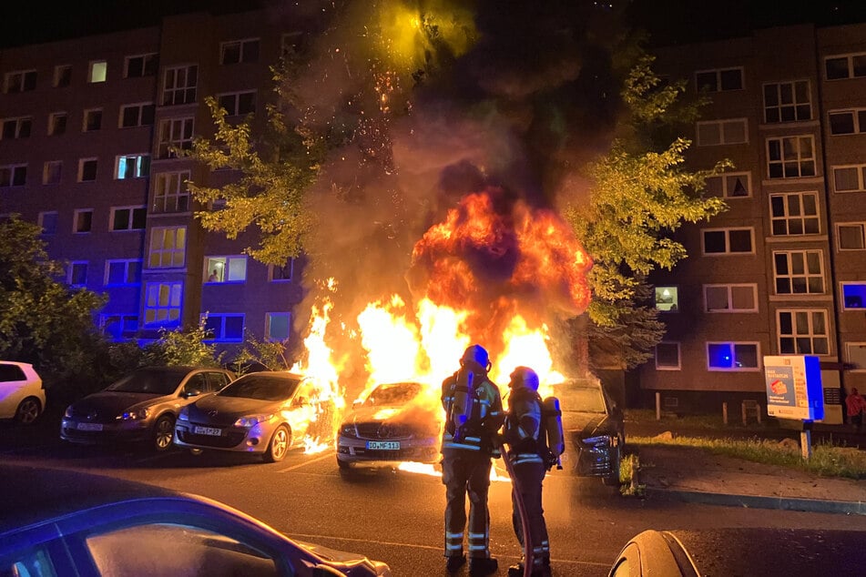 29 Mal rückten Kameraden der Dresdner Feuerwehr zum Otto-Dix-Ring 64-82 aus.