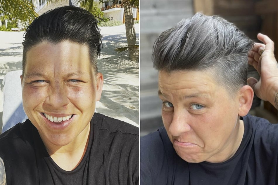 Zwischen diesen Bildern liegen nur wenige Monate: Jetzt zeigte sich Kerstin Ott (40) mit ergrauten Haaren.