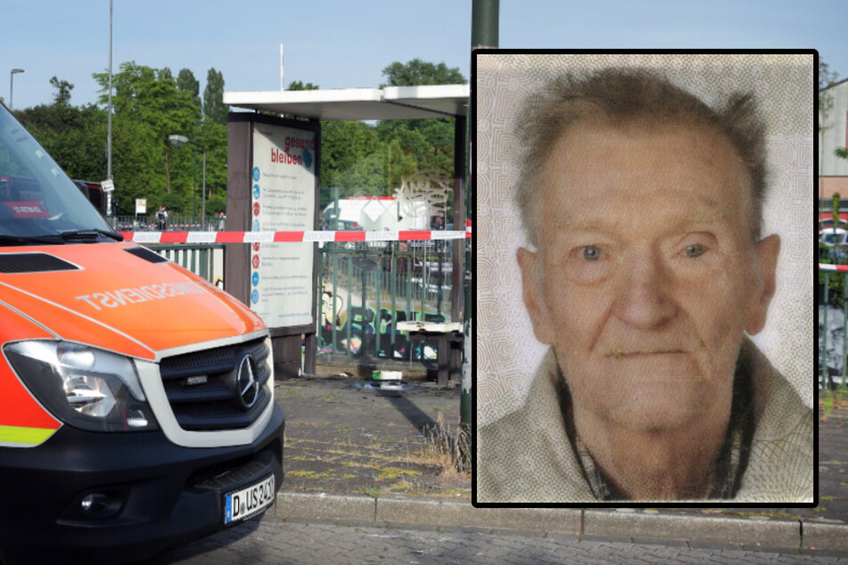Brennender Mann (†70) in Düsseldorf: Polizei sucht Zeugen