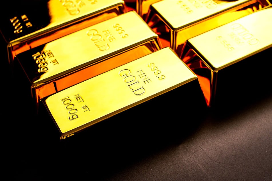Around 303 gold bars were discovered at the Virginia home of ex-CIA official David Rush (stock image).