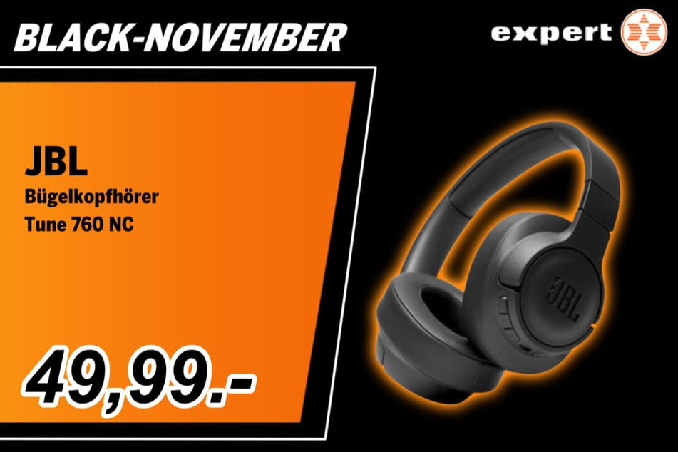 Die JBL Bügelkopfhörer für 49,99 Euro.