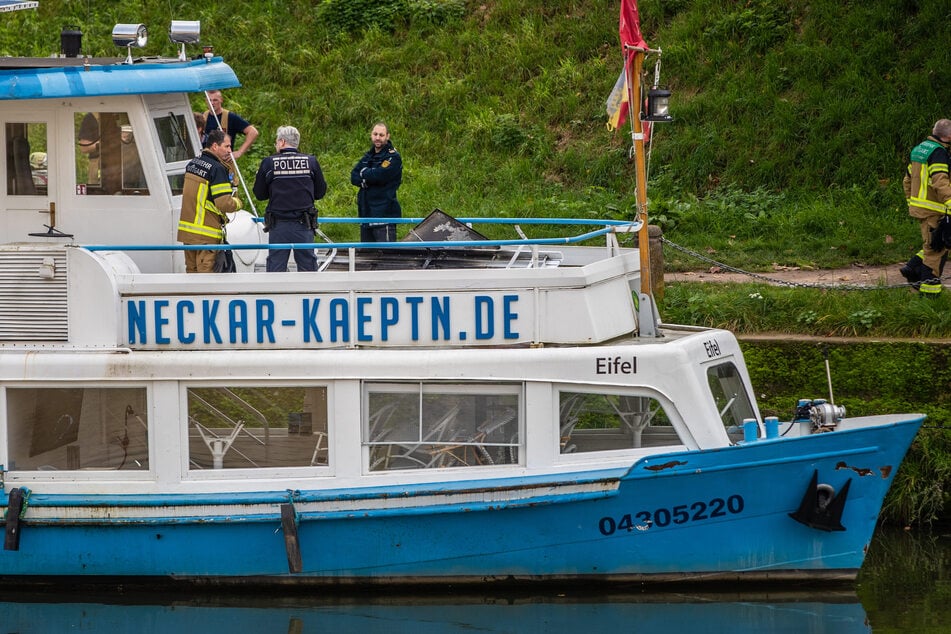 Polizei und Feuerwehr waren am Mittag vor Ort.