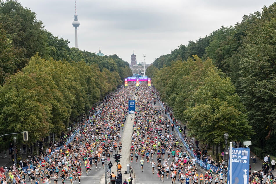 Am Sonntag startet das Rennen um 9.15 Uhr für die Profi-Läufer.