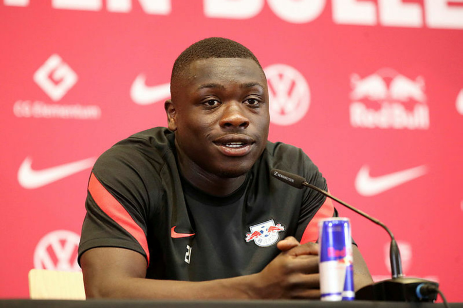 Brian Brobbey (19) ist inzwischen glücklich, für RB Leipzig spielen zu können.