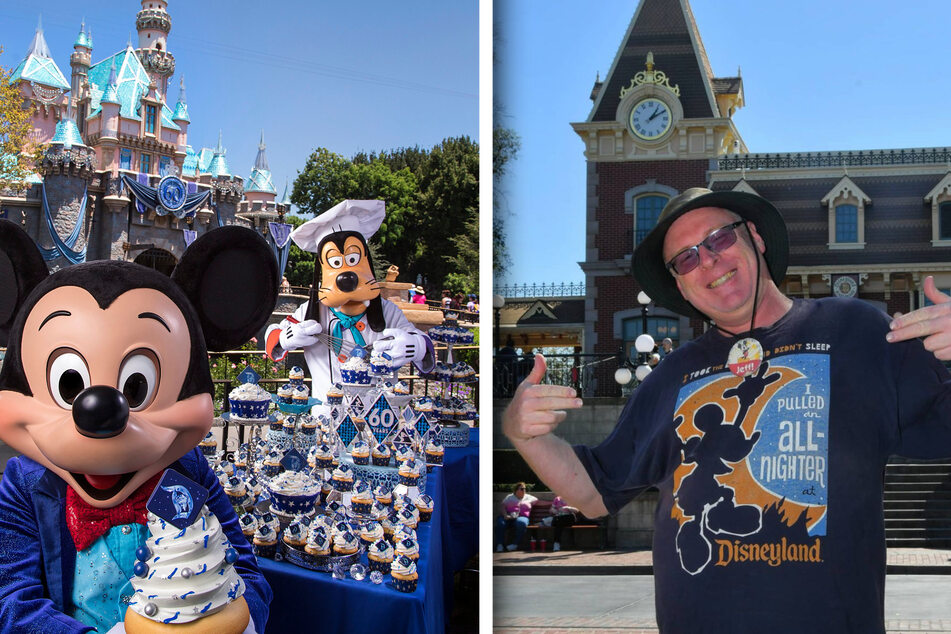 Jeff Reitz (50) hat über 2995 Tage hinweg das Disneyland-Resort in Anaheim (Kalifornien) besucht. Dafür gab's nun den Guinness-Weltrekord.