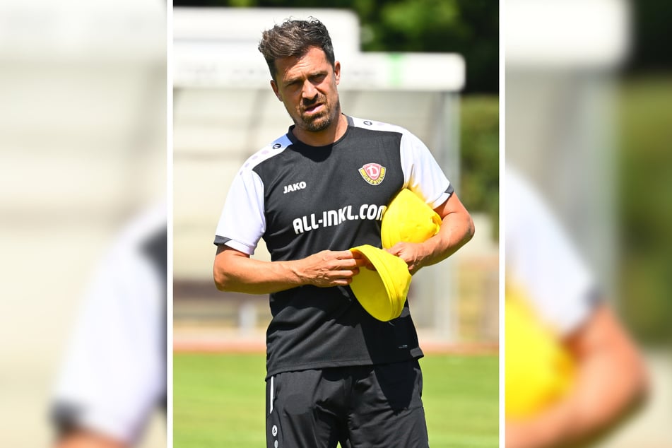 Thomas Stamm hat als Trainer nicht nur die Hütchen, sondern sportlich den Hut auf - neben Sportdirektor Thomas Brendel natürlich.