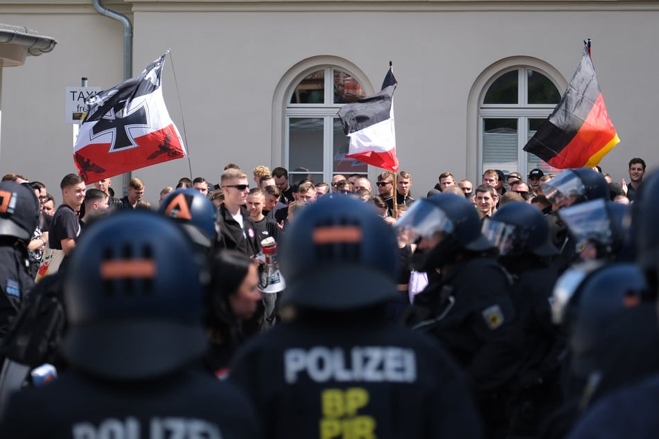 Schon 2024 mobilisierten Rechtsextreme im Protest gegen den CSD nach Bautzen.