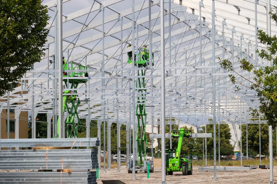 Das Gebäude soll eine Grundfläche von etwa 4500 bis 5000 Quadratmetern haben.