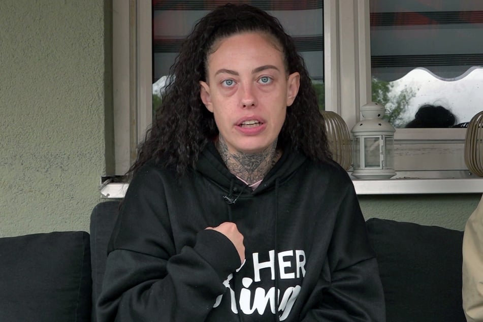 Sorgt sich um ihre Zwillinge: die alleinerziehende Janine (29).