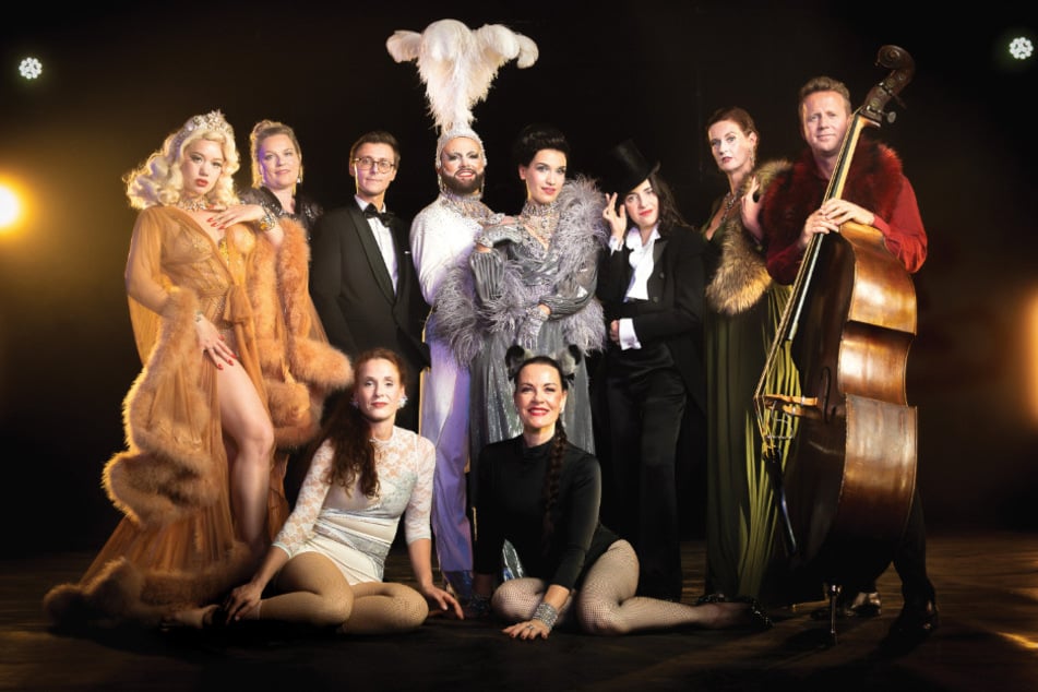 Das "Vintage Wonderland" ist eine glamouröse Winter-Revue aus Swing, Burlesque und Akrobatik.