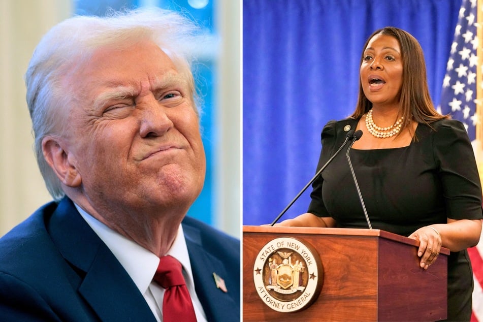 New York Attorney General Letitia James (r.) recently told hospitals to defy an order from President Donald Trump that bans transgender care for youth.