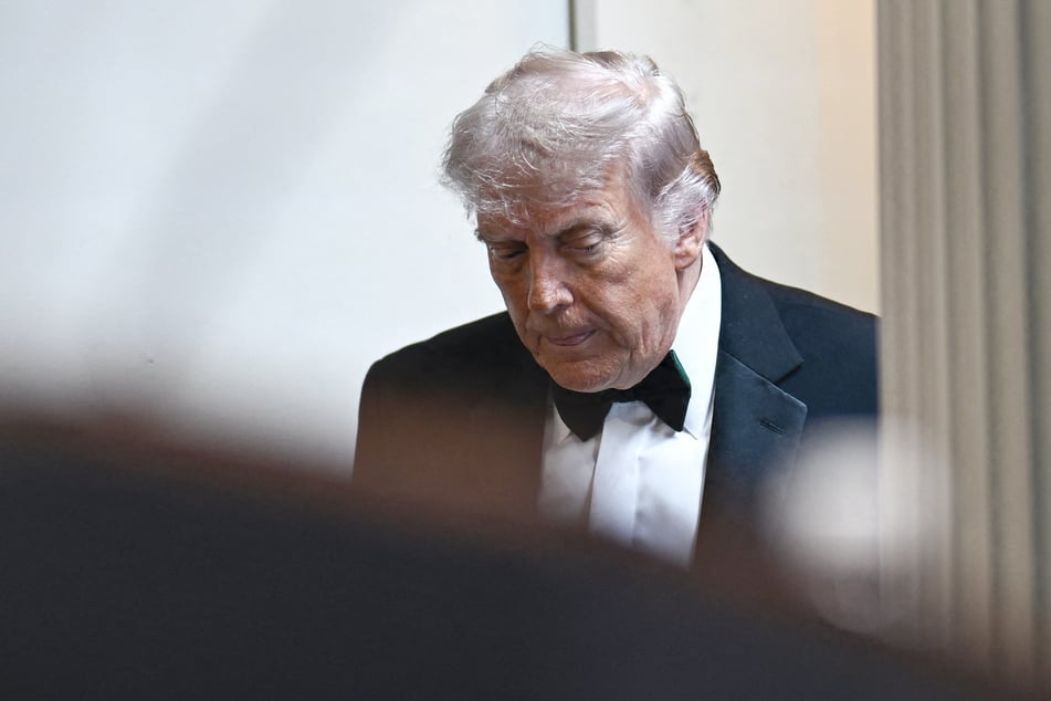 President Trump is expected to give the speech he was prevent from giving at April's White House Correspondents' Dinner.