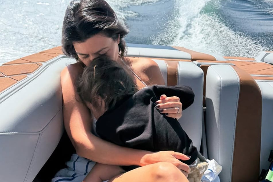 Kourtney Kardashian gave an insightful response after being heavily criticized for having her young son Rocky Barker pictured without a life jacket on a boat.